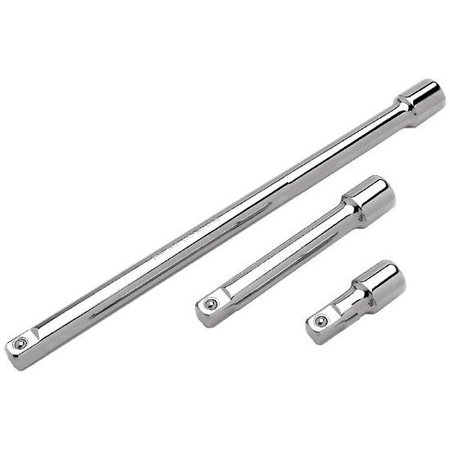 PERFORMANCE TOOL 3-Pc 3/8 In Dr. Extension Bar Set, W38155 W38155